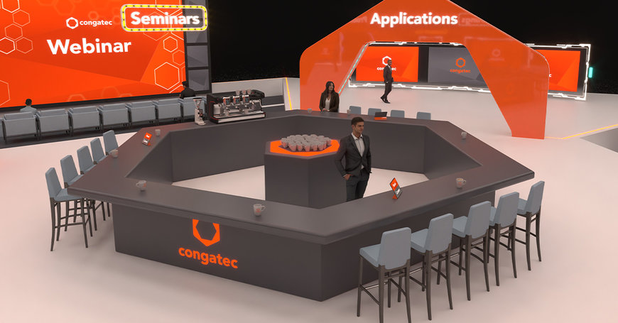 congatec eröffnet virtuellen Messestand für den interaktiven Informationsaustausch